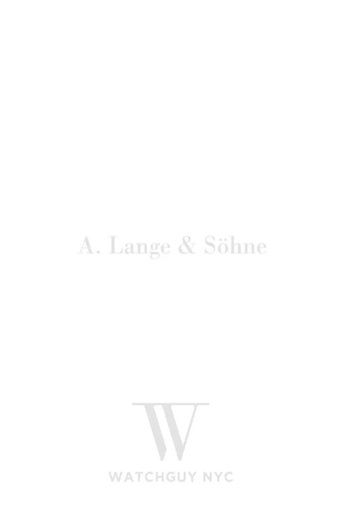 A. Lange & Sohne Lange 1 Time Zone 116.025 Watch