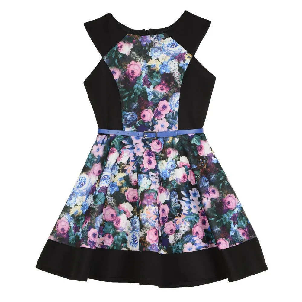 Alyssa Floral Fit & Flare Dress