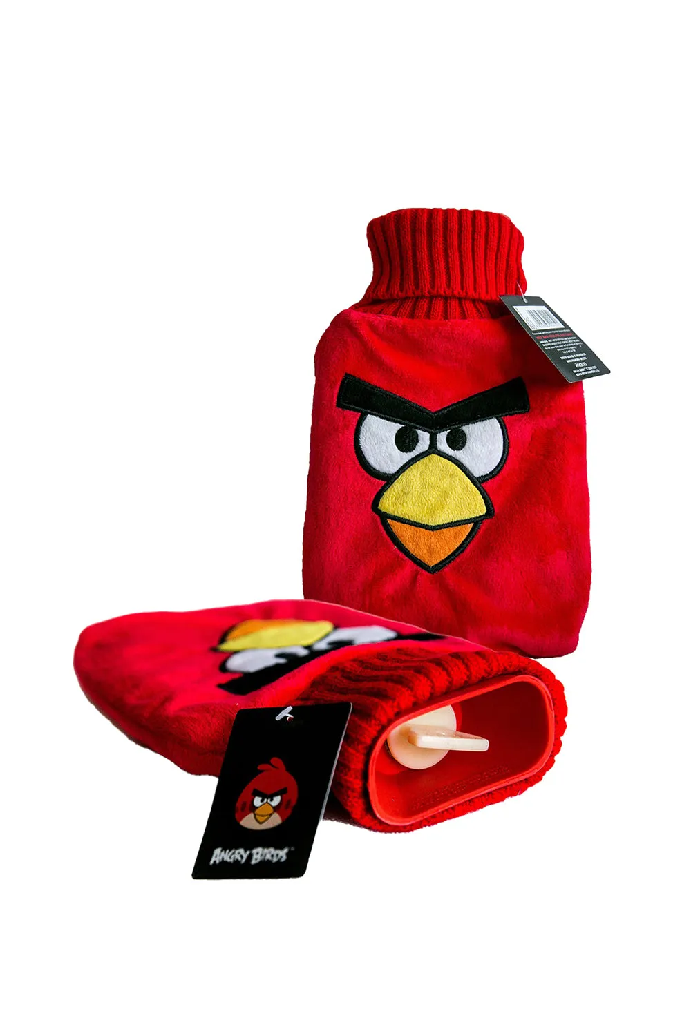 Angry Birds Red Hot Water Bottle and Cover (red)