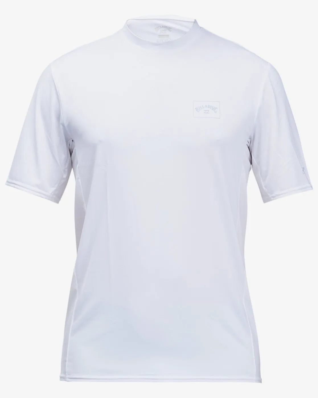 Arch Mesh Loose Fit Upf 50  Short Sleeve Surf Tee - White