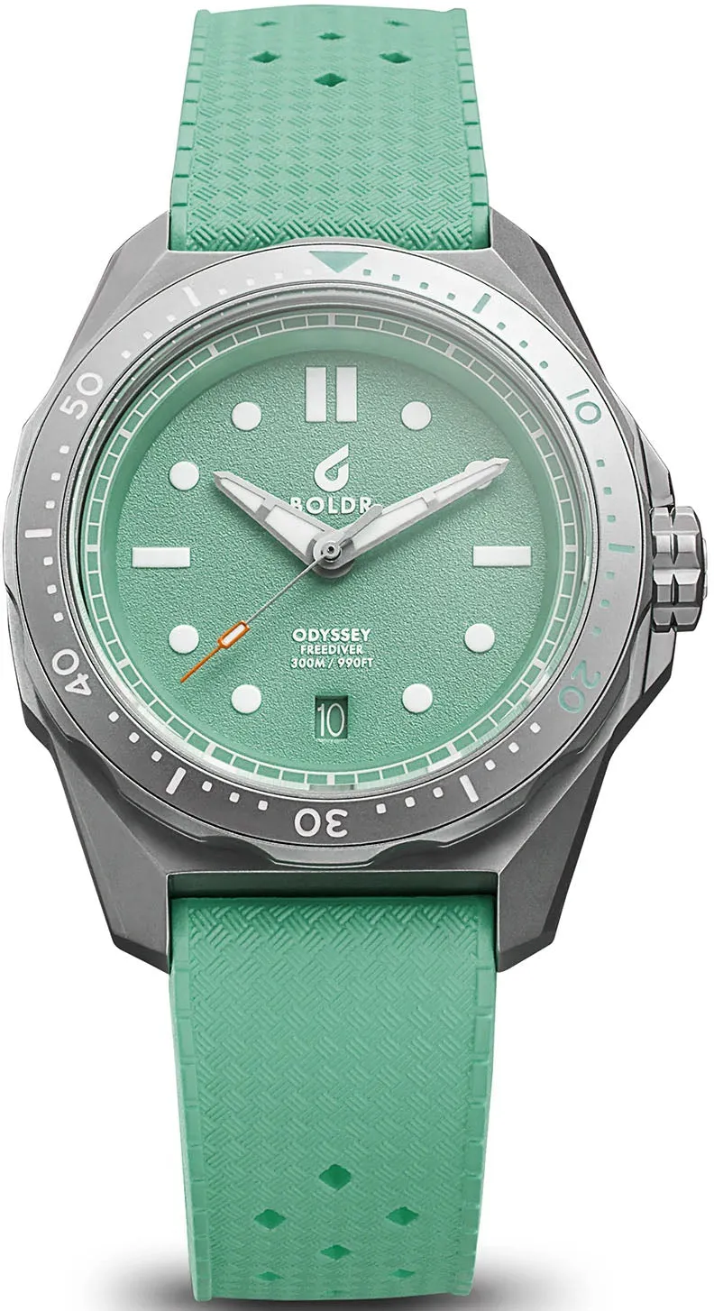 BDR Watch Odyssey Freediver Mint Green Limited Edition D