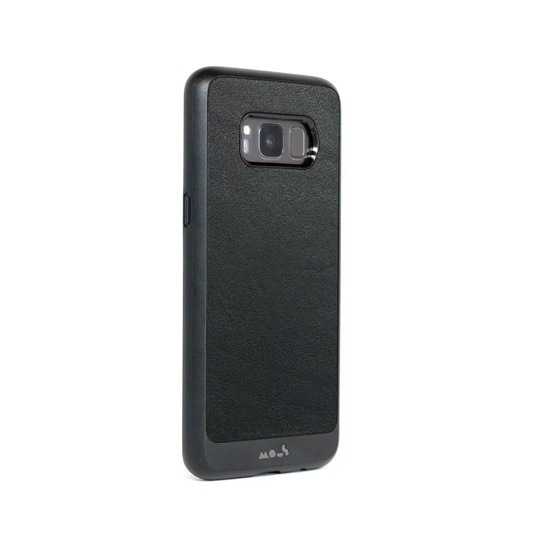 Black Leather Phone Case - Limitless 2.0