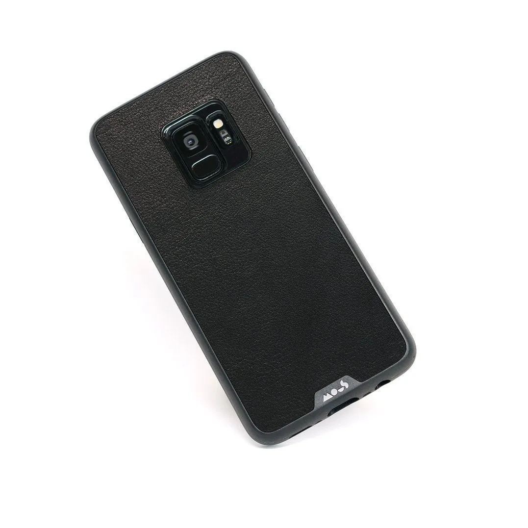 Black Leather Phone Case - Limitless 2.0