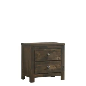 Blue Ridge - Nightstand - Rustic Gray