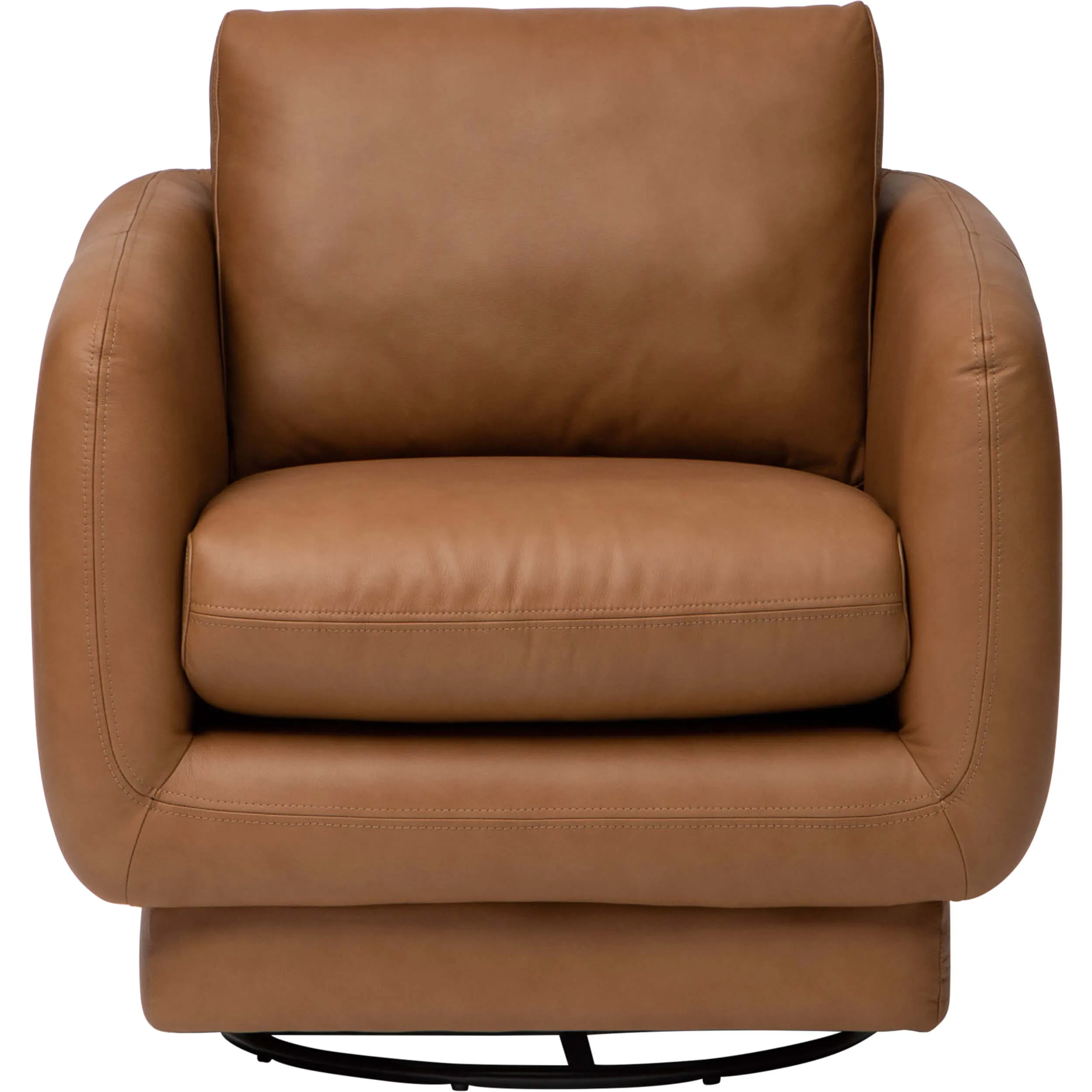 Bourne Swivel Chair, Aline Butternut