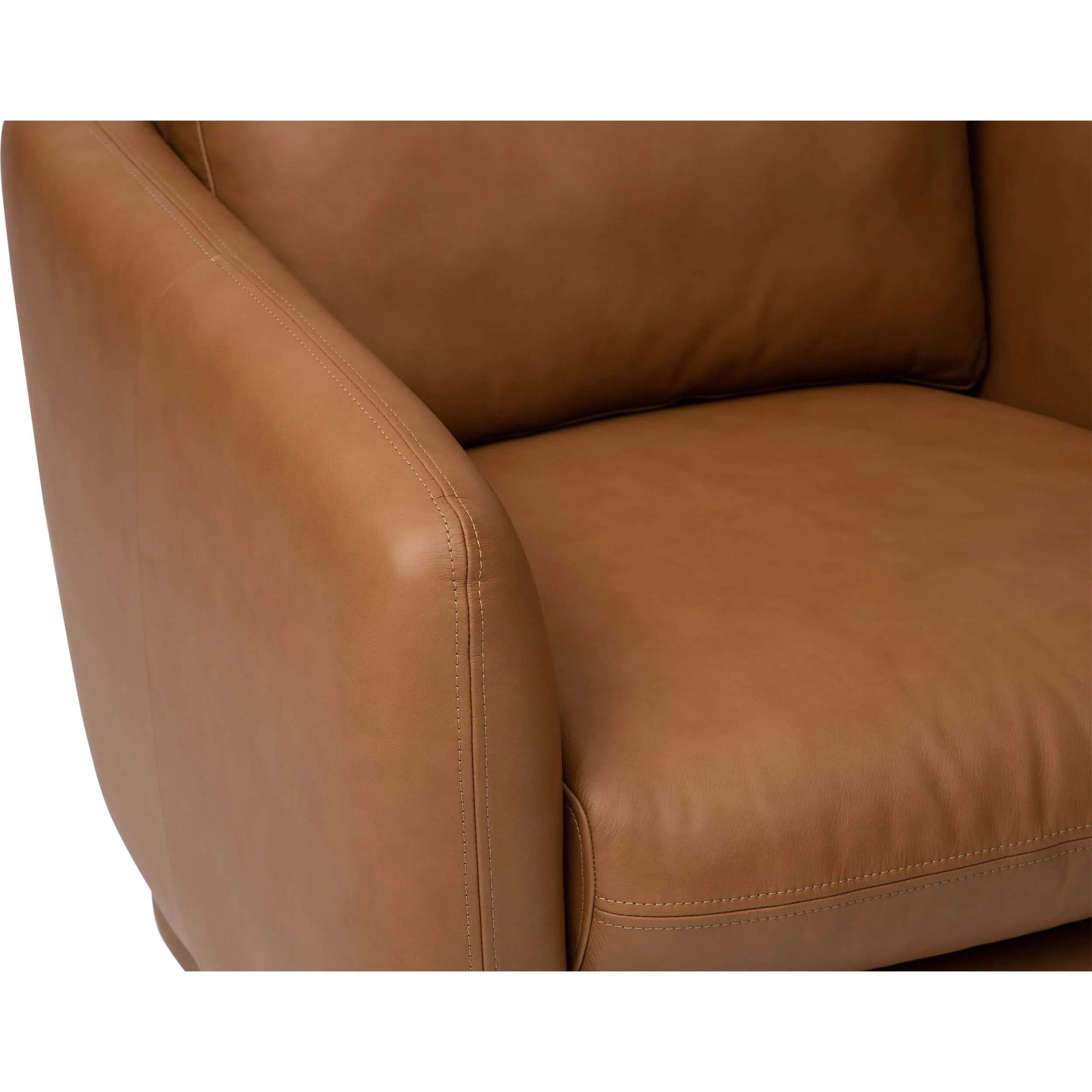 Bourne Swivel Chair, Aline Butternut