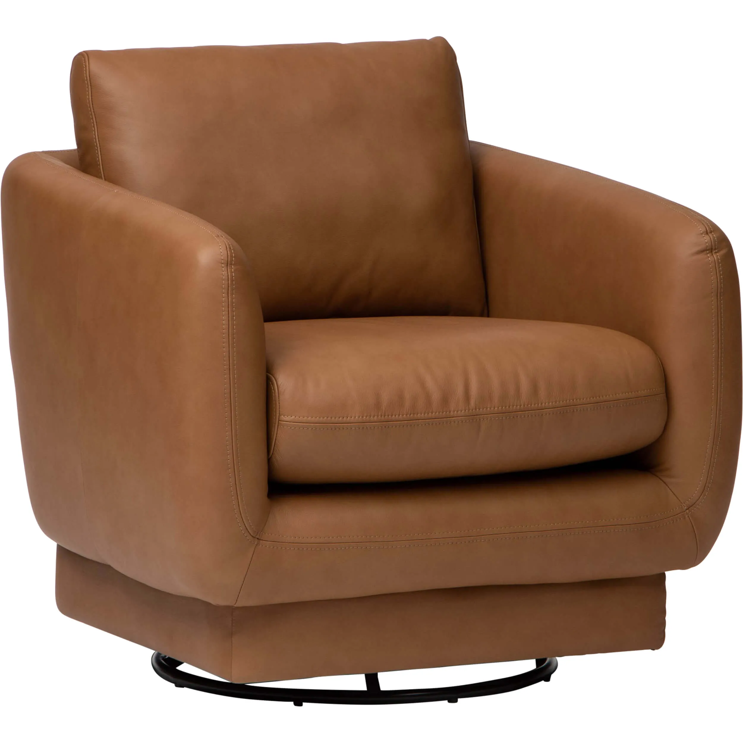 Bourne Swivel Chair, Aline Butternut