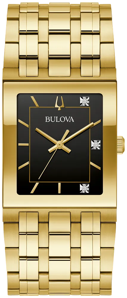 Bulova Quadra Marc Anthony Diamond Men Watch 97D132