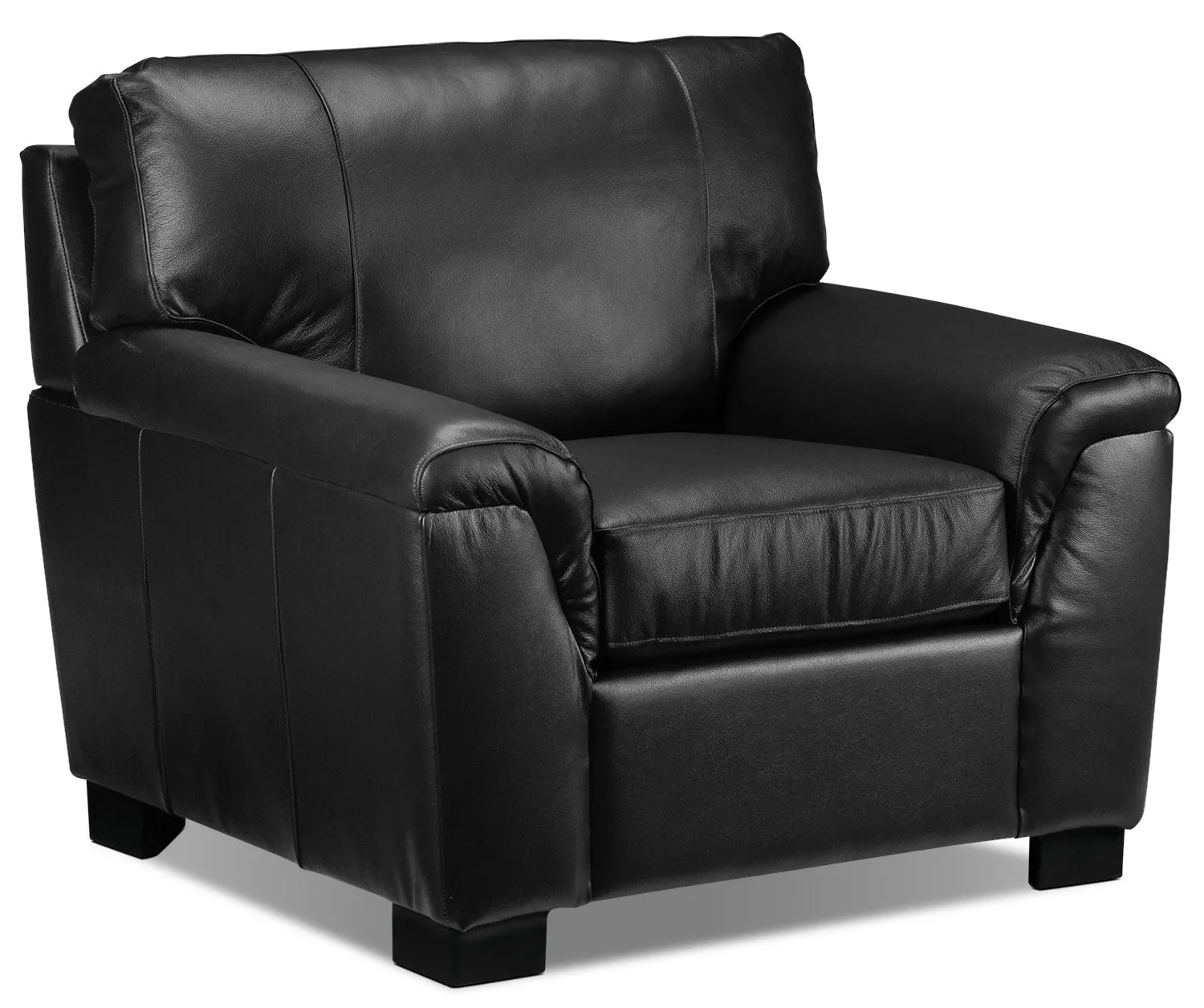 Campbell Sofa, Loveseat and Chair Set - Black