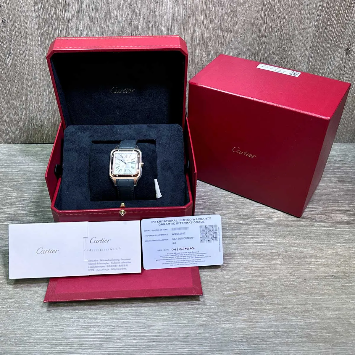 Cartier Santos-Dumont XL Rose Gold