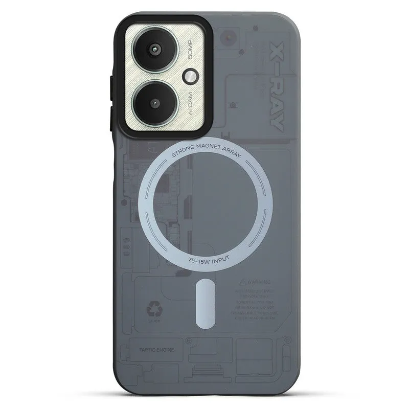 Circuit Printed Back Cover Case Redmi 13C 5G