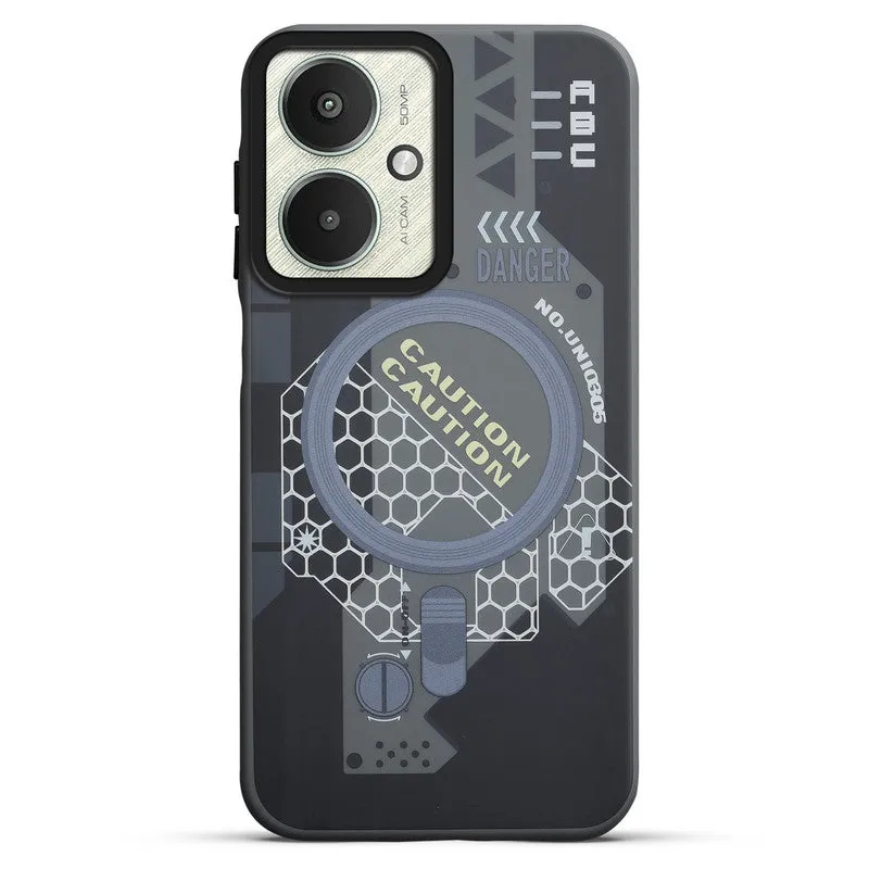 Circuit Printed Back Cover Case Redmi 13C 5G