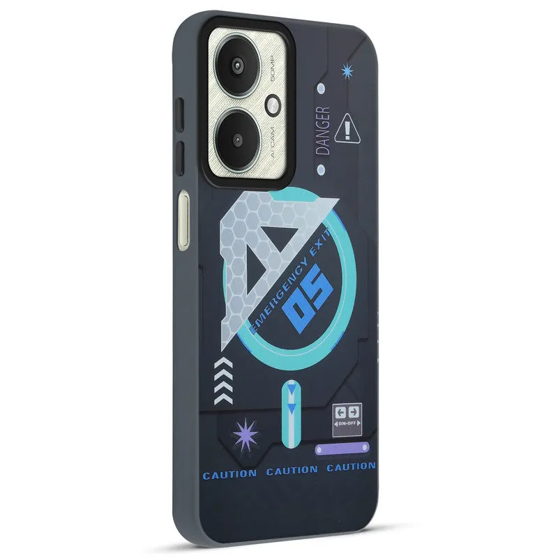 Circuit Printed Back Cover Case Redmi 13C 5G