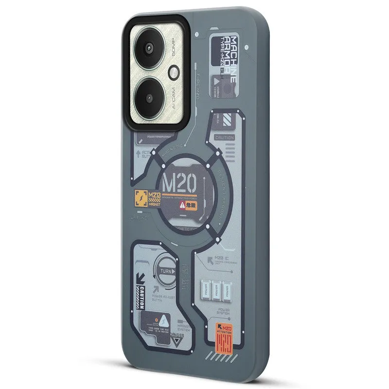 Circuit Printed Back Cover Case Redmi 13C 5G