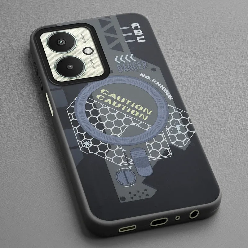 Circuit Printed Back Cover Case Redmi 13C 5G