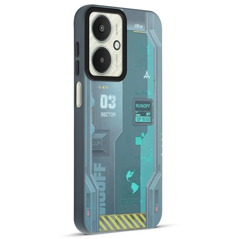 Circuit Printed Back Cover Case Redmi 13C 5G