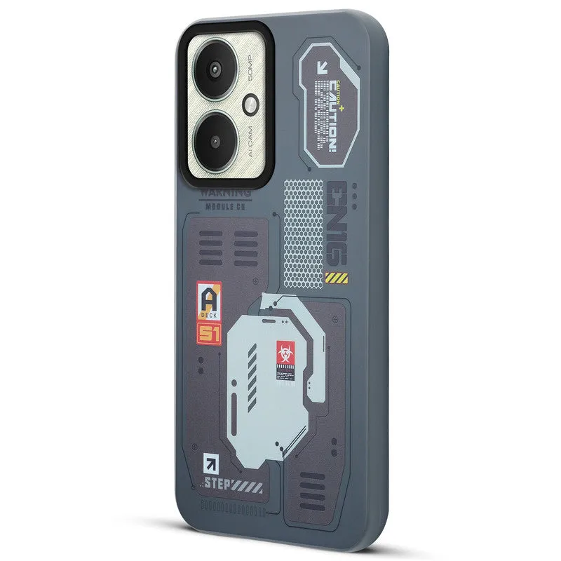 Circuit Printed Back Cover Case Redmi 13C 5G