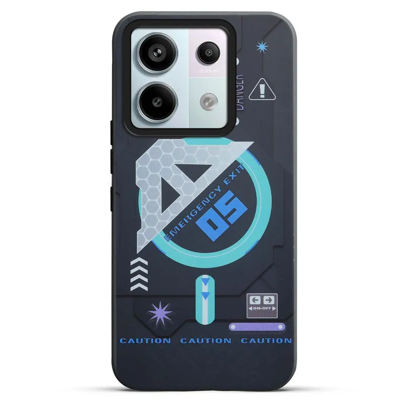 Circuit Printed Back Cover Case Redmi Note 13 Pro 5G