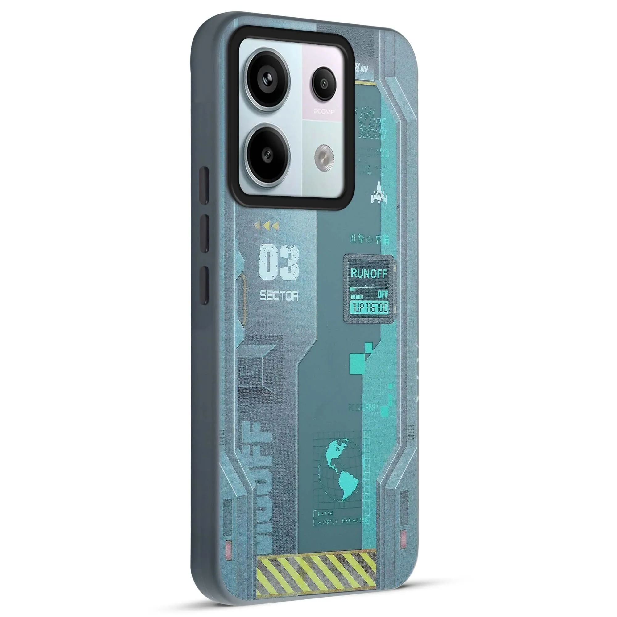 Circuit Printed Back Cover Case Redmi Note 13 Pro 5G