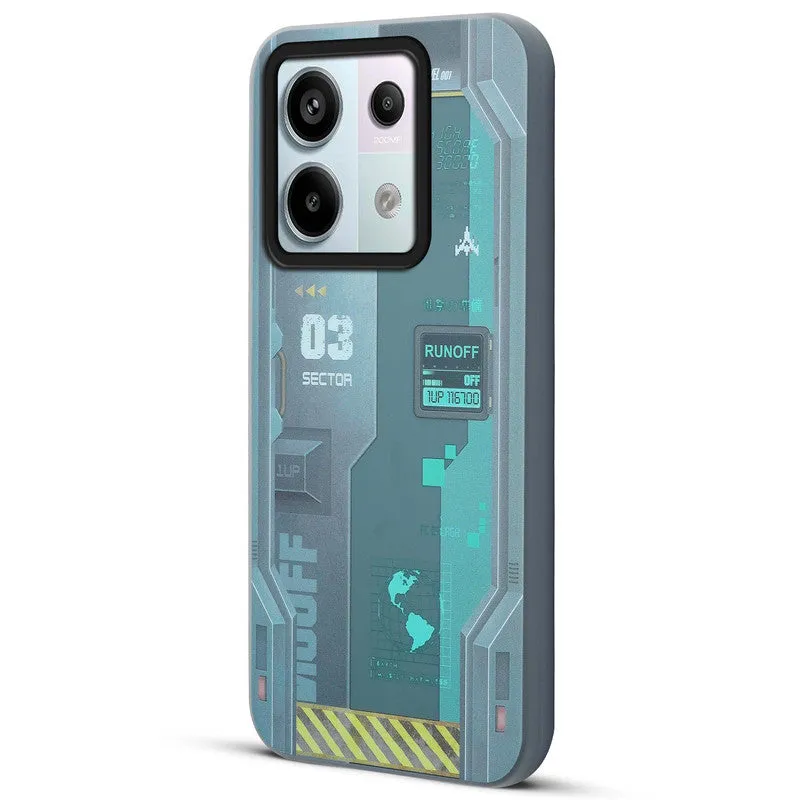 Circuit Printed Back Cover Case Redmi Note 13 Pro 5G