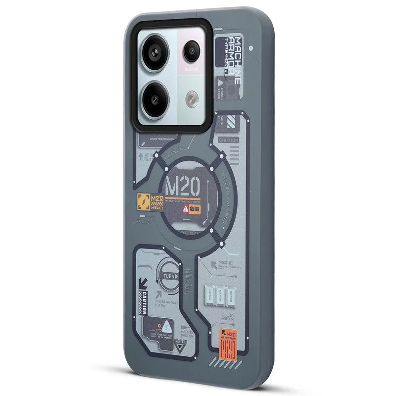 Circuit Printed Back Cover Case Redmi Note 13 Pro 5G