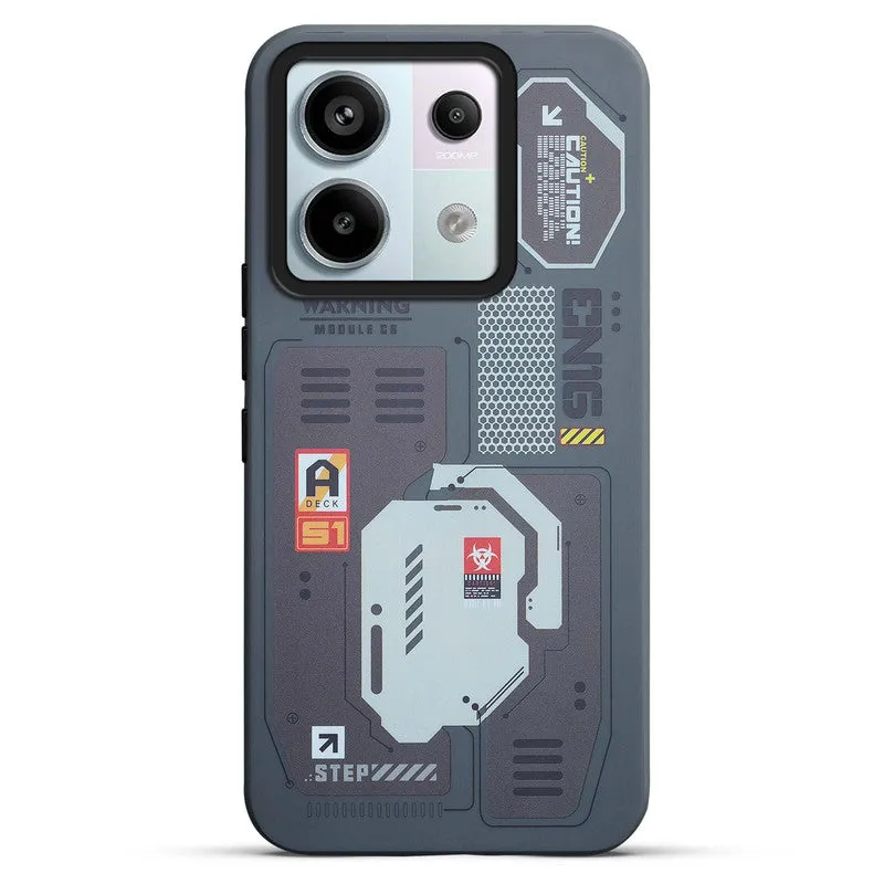 Circuit Printed Back Cover Case Redmi Note 13 Pro 5G