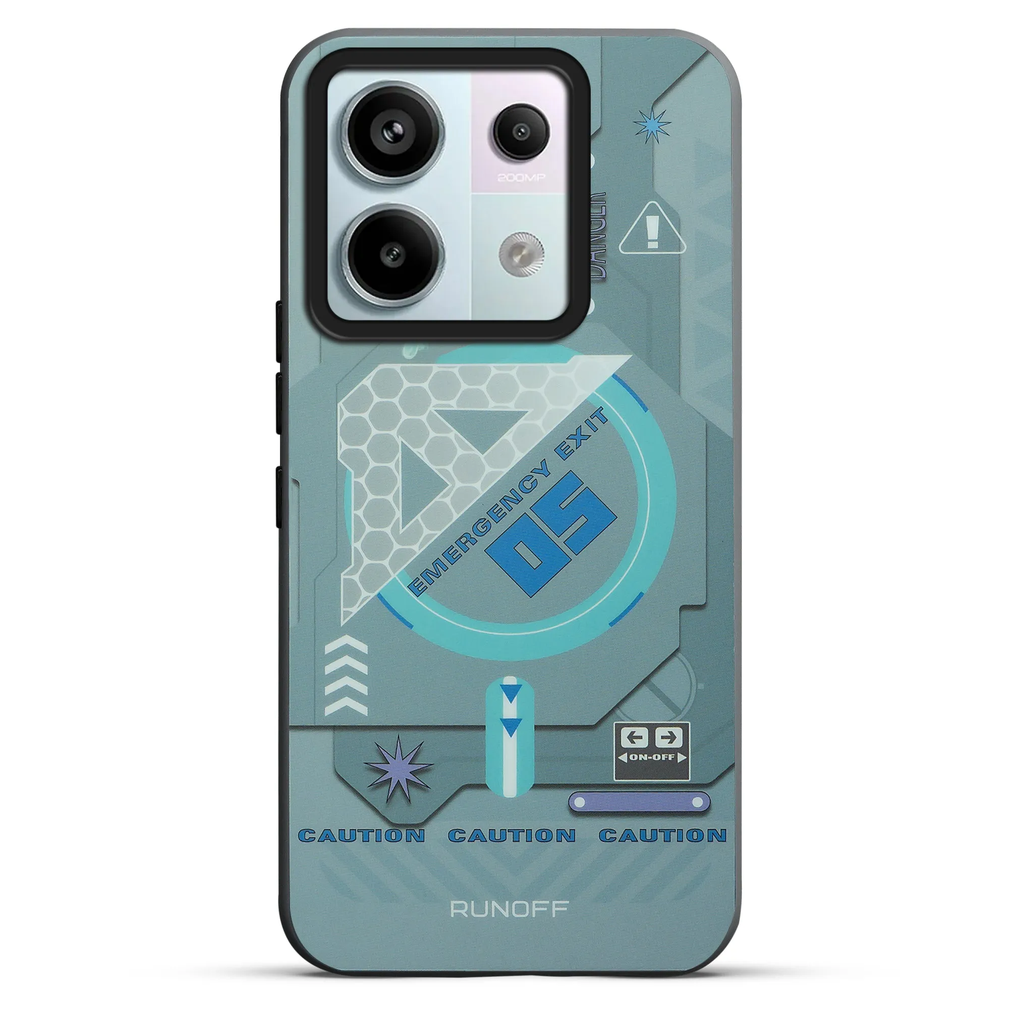 Circuit Printed Back Cover Case Redmi Note 13 Pro 5G