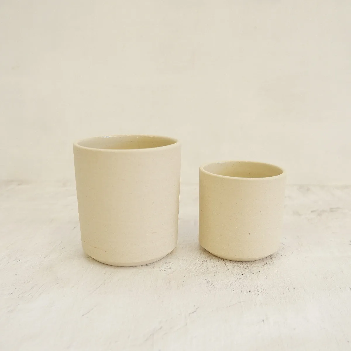 Classic Ceramic Cup - White