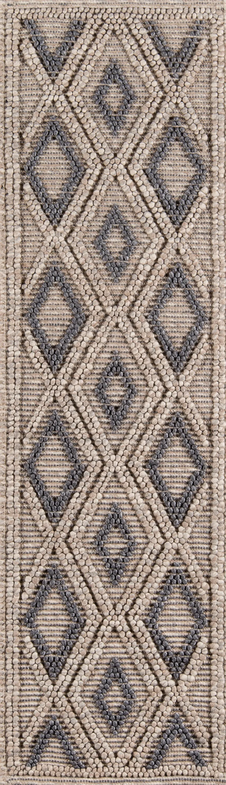 Contemporary Hand Woven Beige Rug