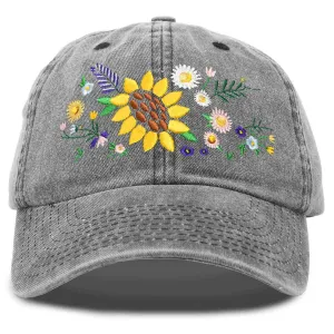 Dalix Floral Bouquet Hat