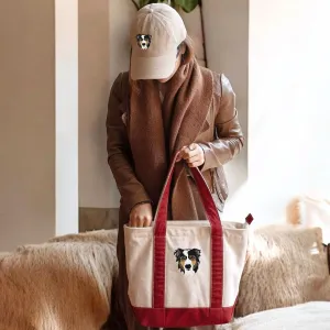 Dog Lover Twin Pack: Embroidered Hat & Tote Bag