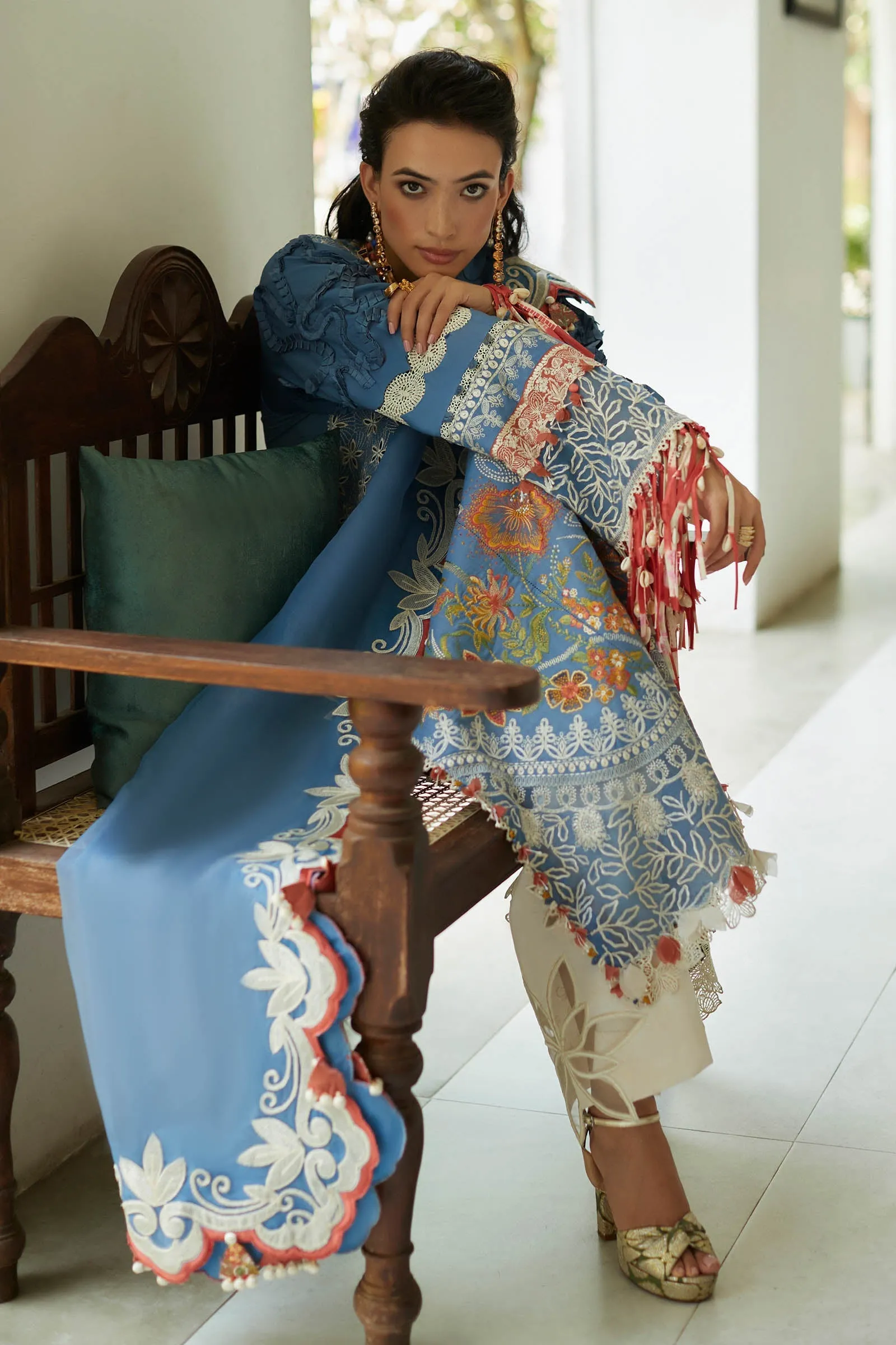 Elan Luxury Lawn Collection 2023 – ZIVA (EL23-03 B)