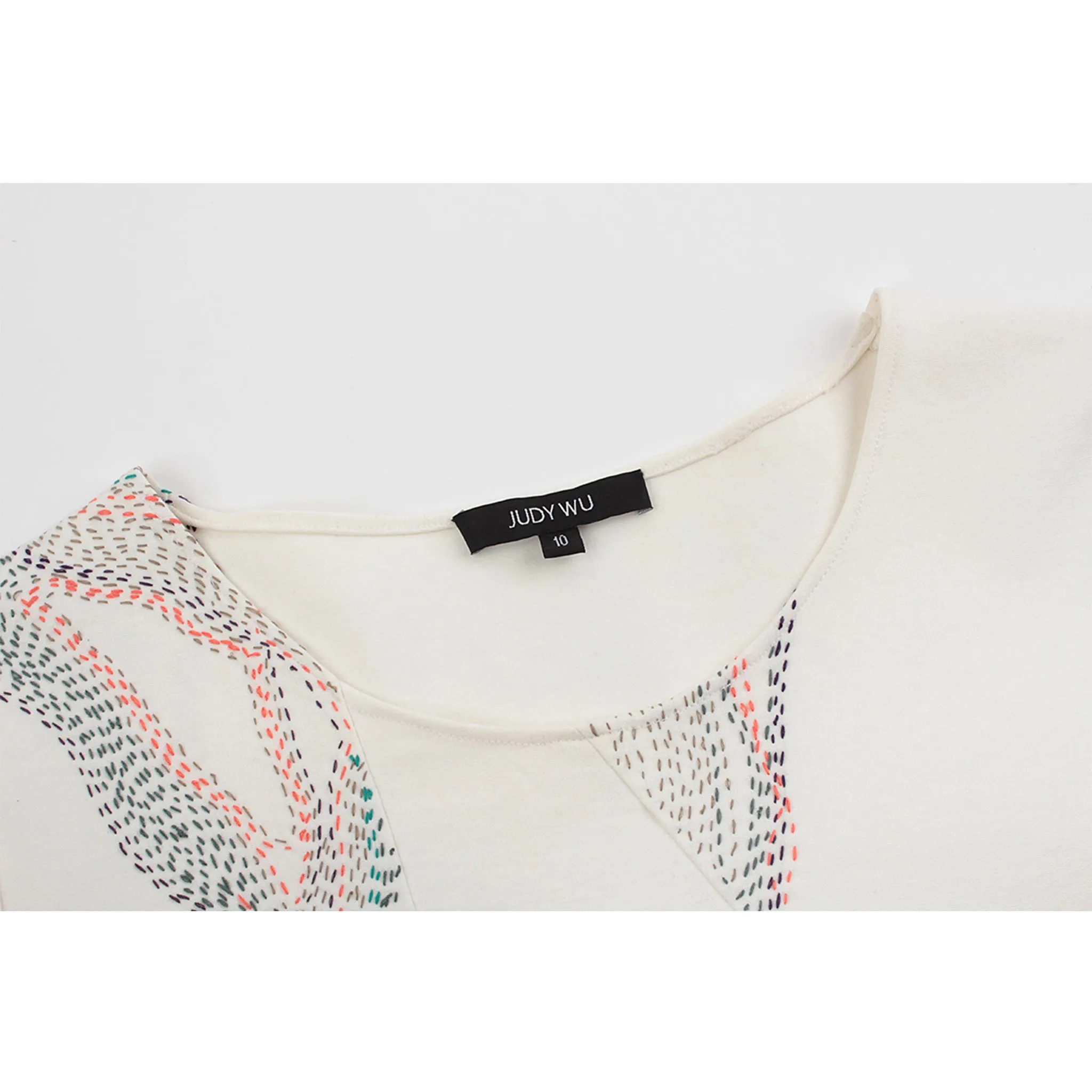 Embroidered Tee Top