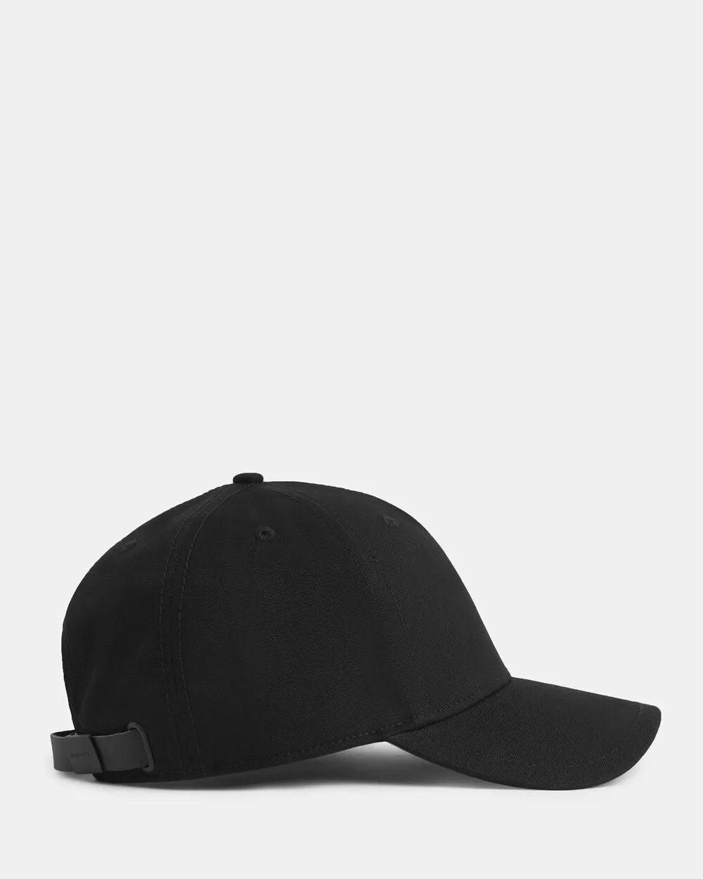 Fen AllSaints Embroidered Baseball Cap, Black/Matte Black