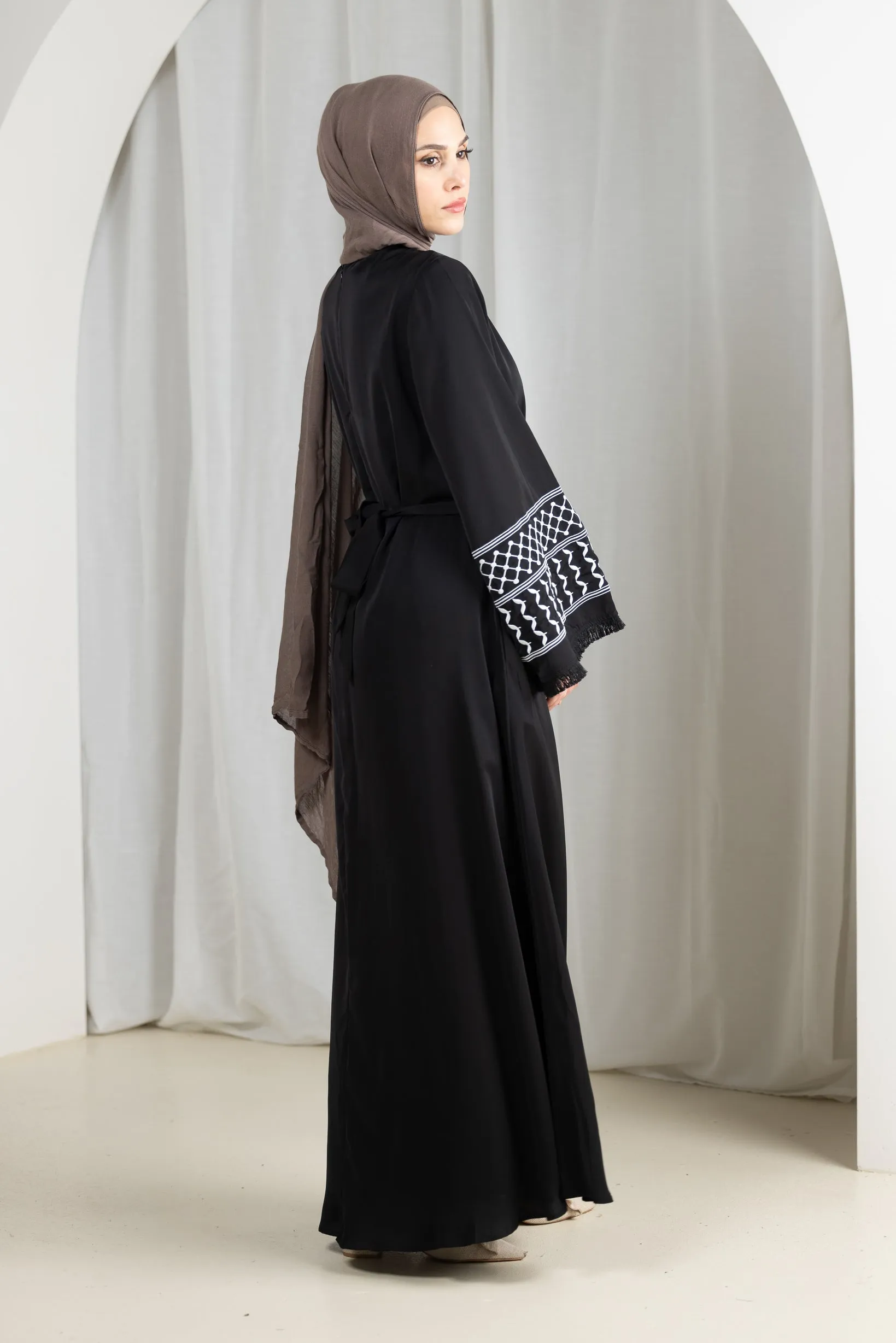 Gaza Embroidered Abaya