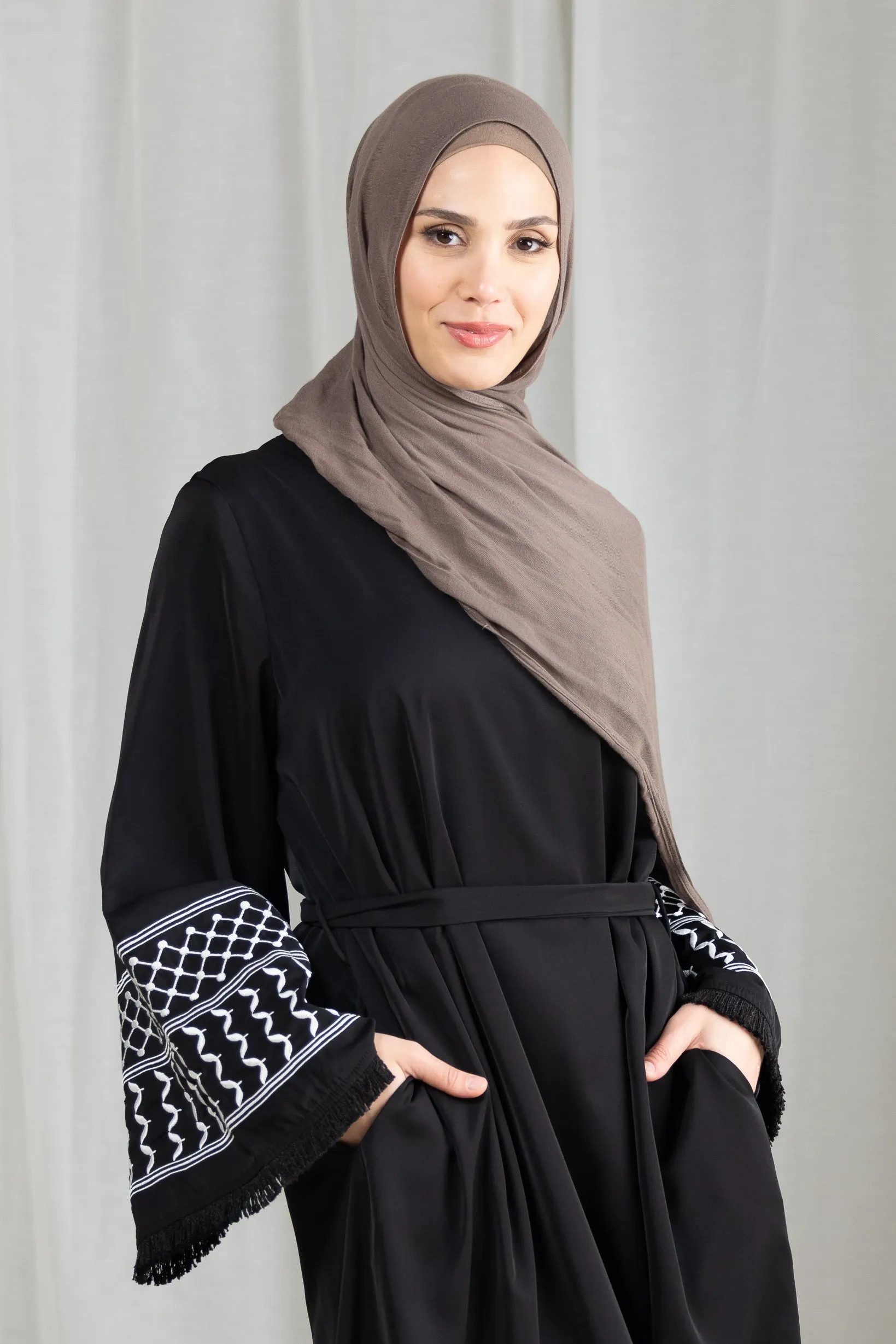 Gaza Embroidered Abaya