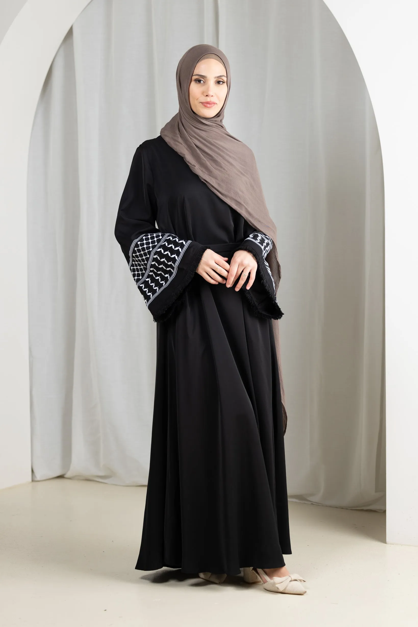 Gaza Embroidered Abaya