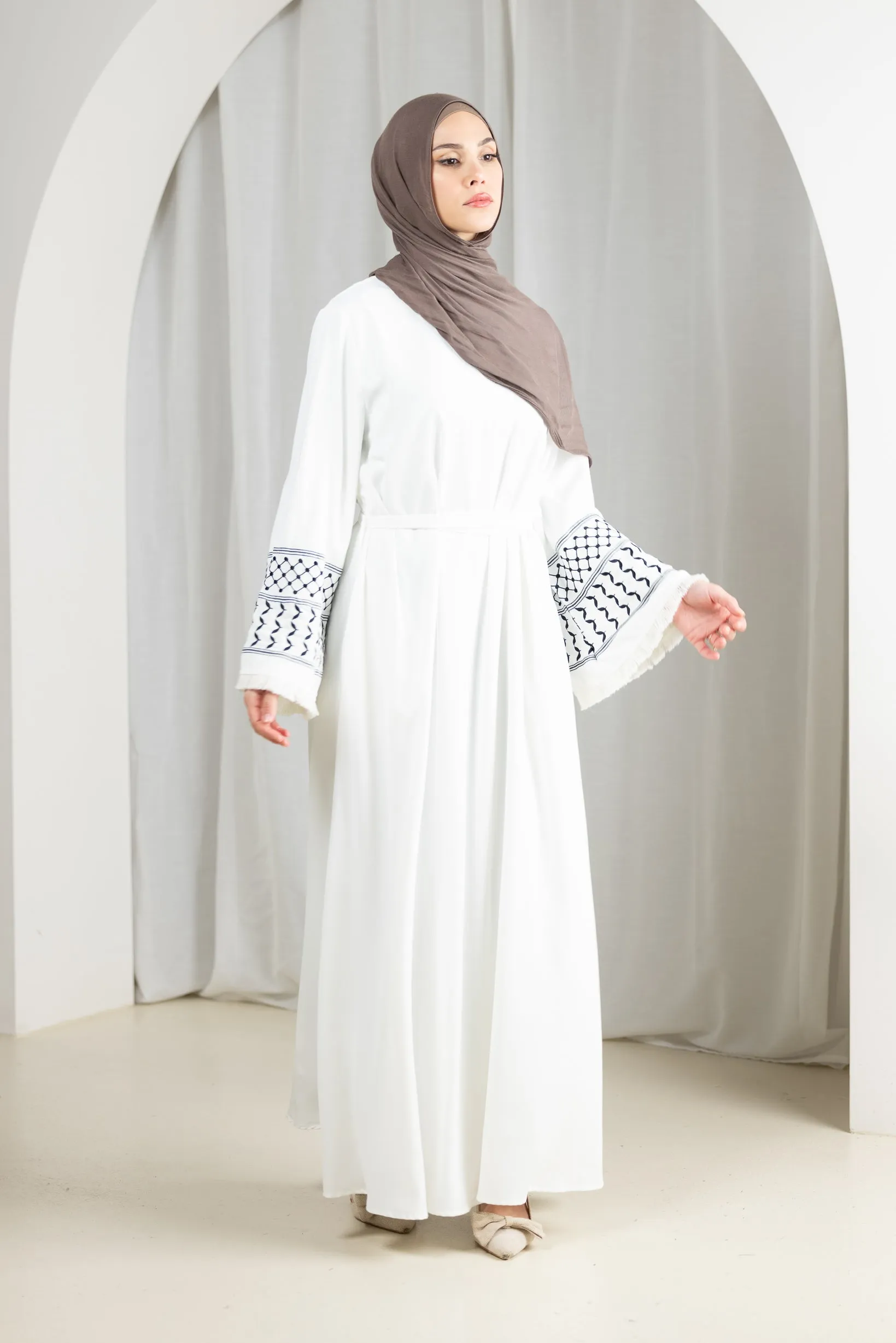 Gaza Embroidered Abaya