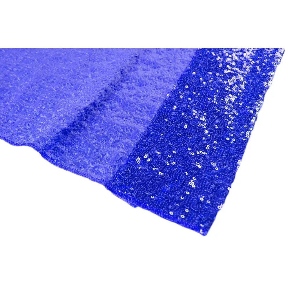 Glitz Sequin 8ft H x 52" W Drape/Backdrop panel - Royal Blue