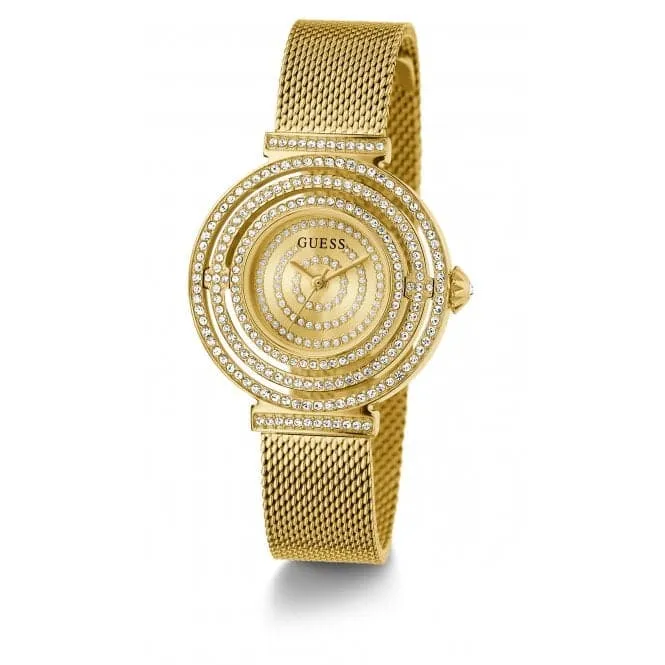 Guess Ladies Dream Stainless Steel Gold Watch GW0550L2