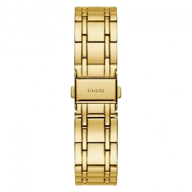 Guess Ladies Dress Stainless Steel Gold Watch W1313L2