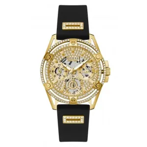 Guess Ladies Queen Stainless Steel Gold Watch GW0536L3