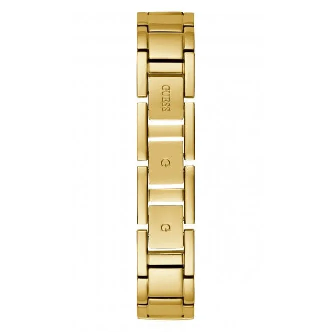 Guess Ladies Treasure Stainless Steel Gold Tone Watch GW0476L2