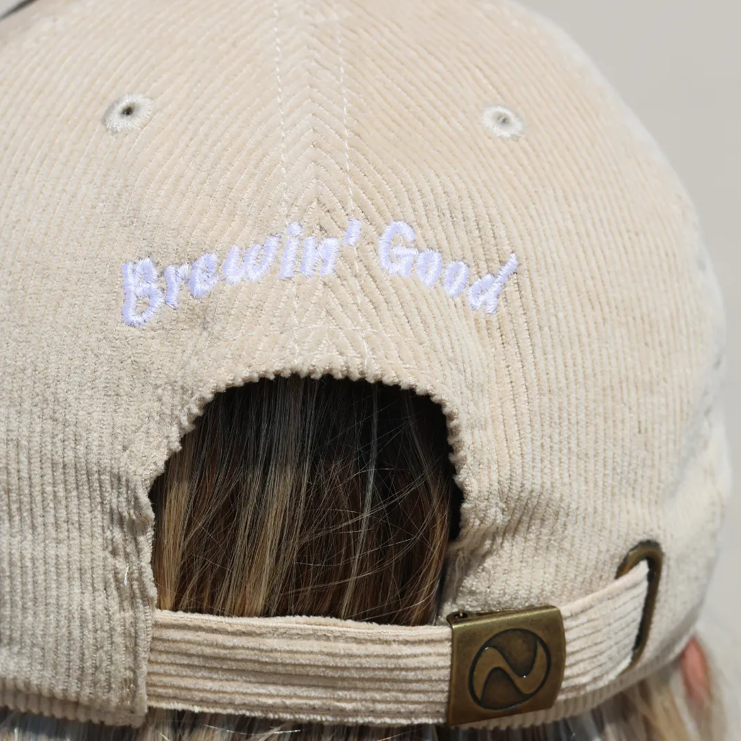 How You Brewin Corduroy Baseball Cap