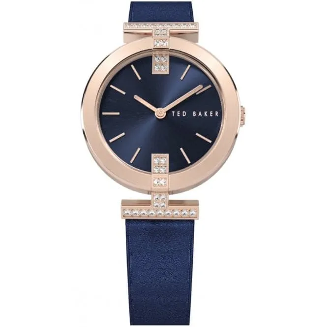 Ladies Blue Leather Watch BKPDAF304