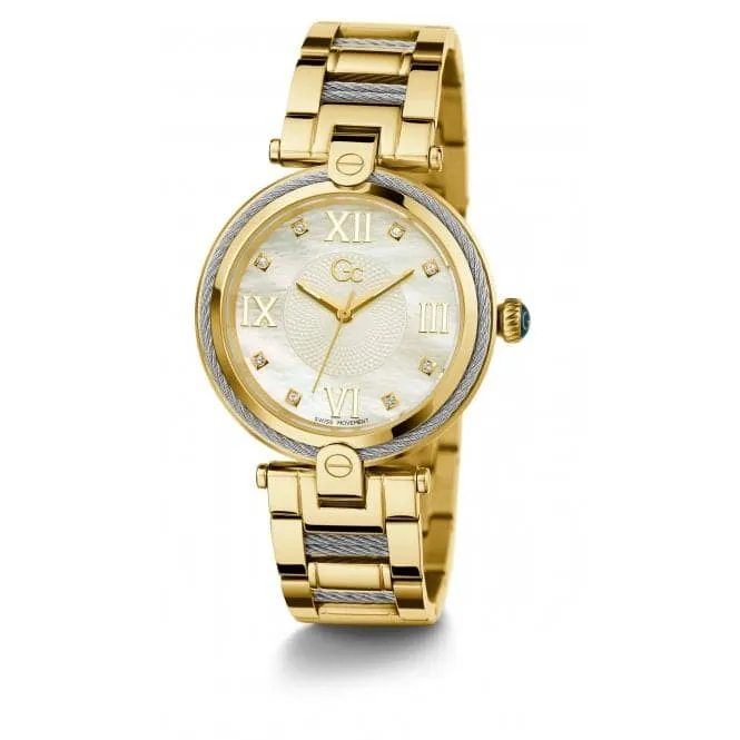 Ladies Fusion Cable Silver Gold Watch Z15001L1MF