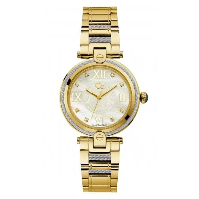 Ladies Fusion Cable Silver Gold Watch Z15001L1MF