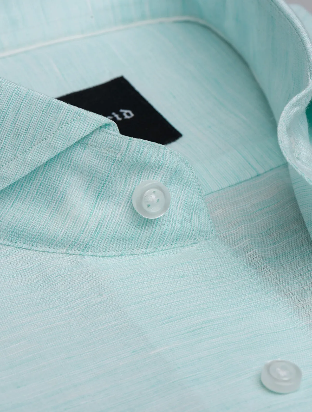 MINT GREEN LINEN SHIRT