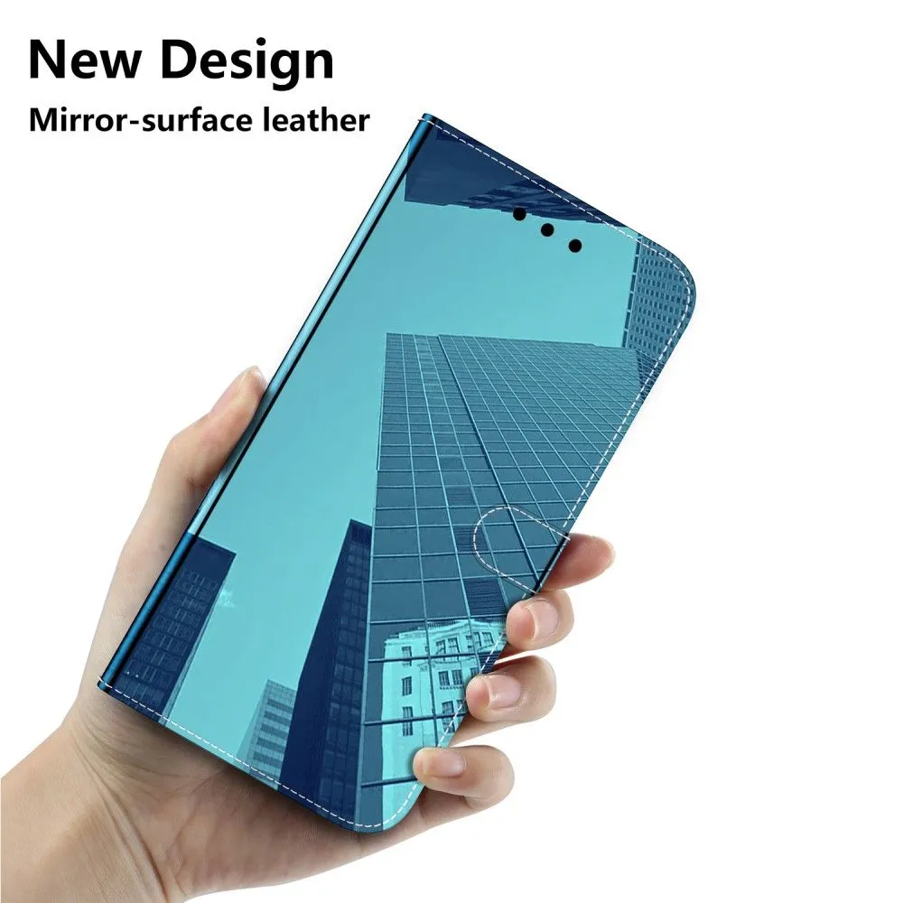 Mirror OnePlus Nord CE 2 5G flip case - Blue