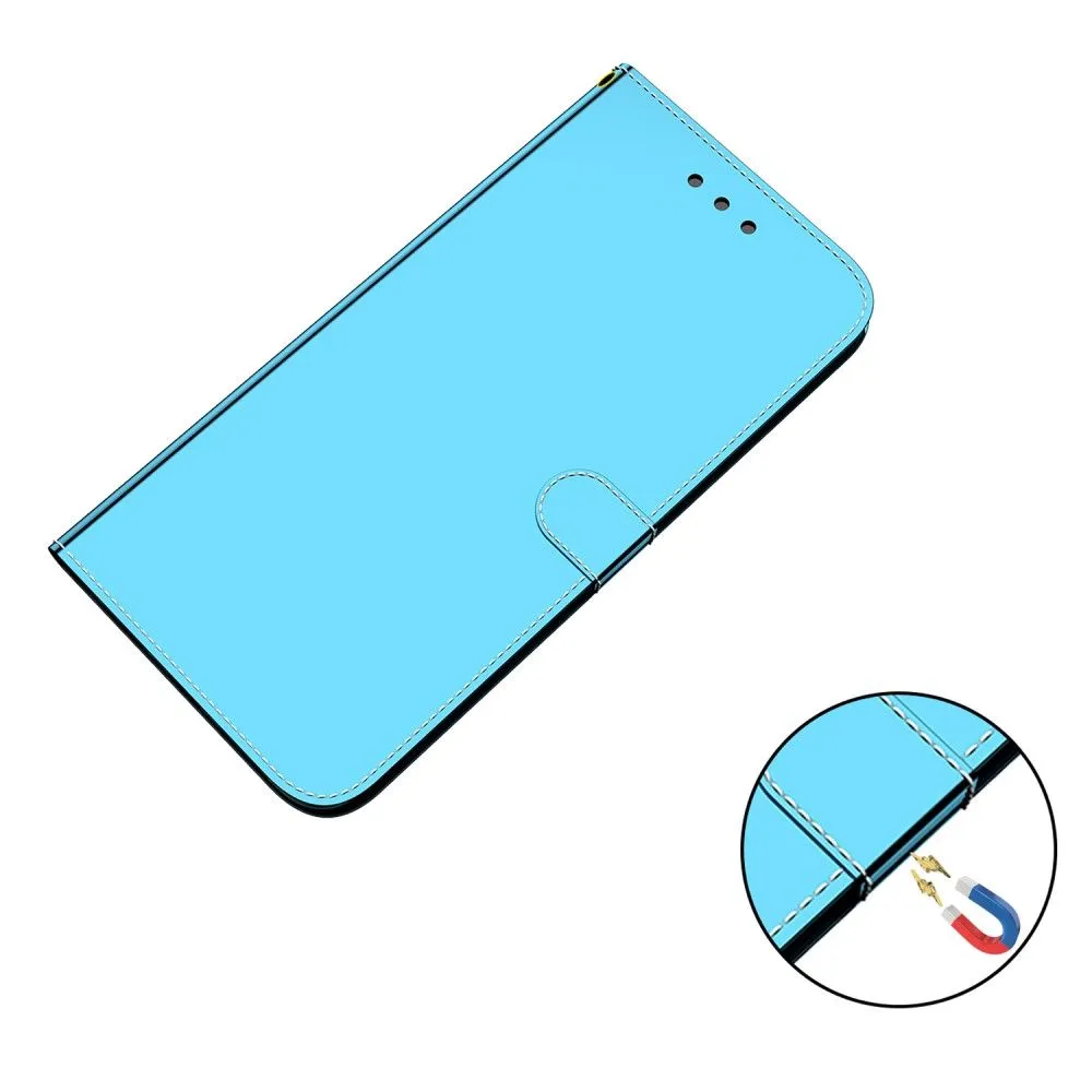 Mirror OnePlus Nord CE 2 5G flip case - Blue